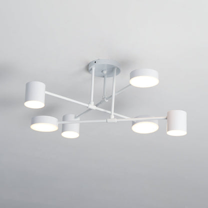 Hubburst Gold Black White LED Ceiling Light