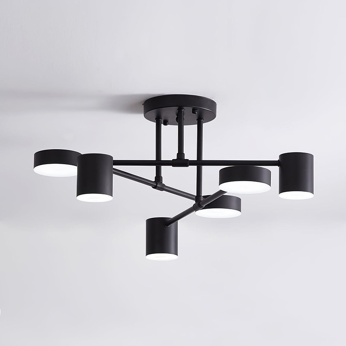 Hubburst Gold Black White LED Ceiling Light