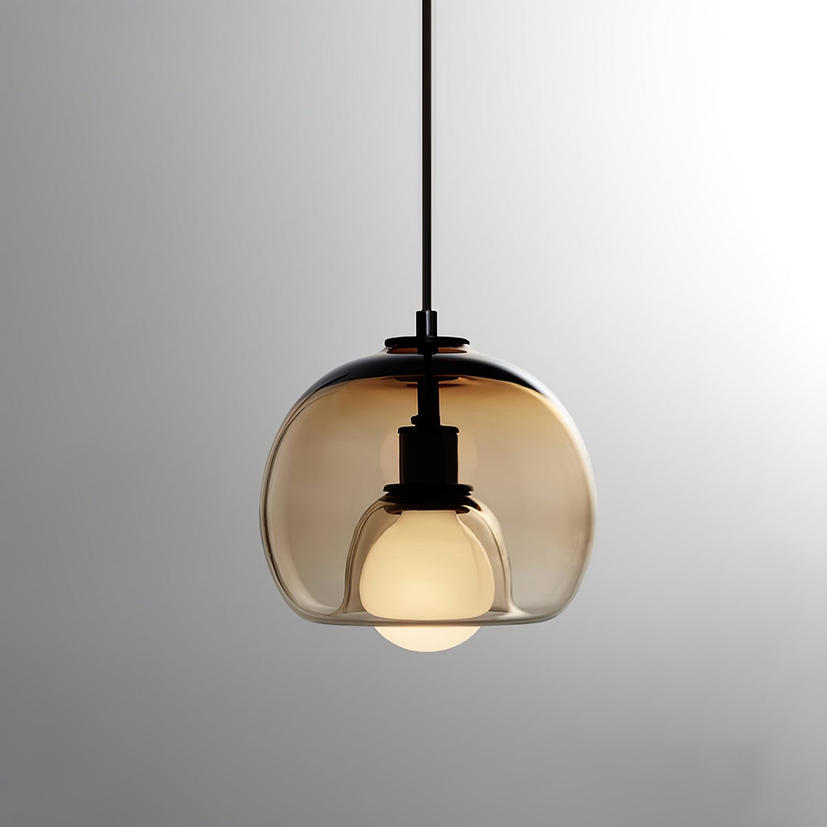 Eres Pendant Light ∅ 9.8’’ / Dia 25cm / Cognac color Pendant light