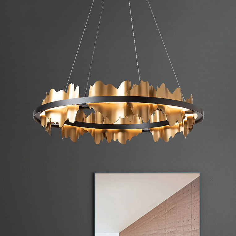 Italian Minimalist Luxury Ring Chandelier