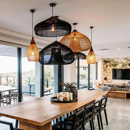 Javara Natural Rattan Pendant