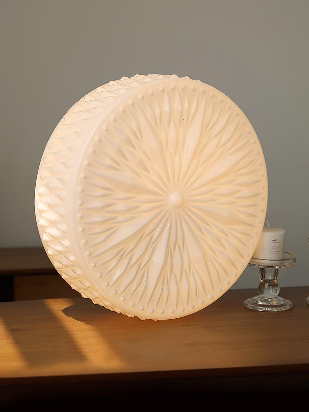 Keystone Chrome LED Ceiling Light