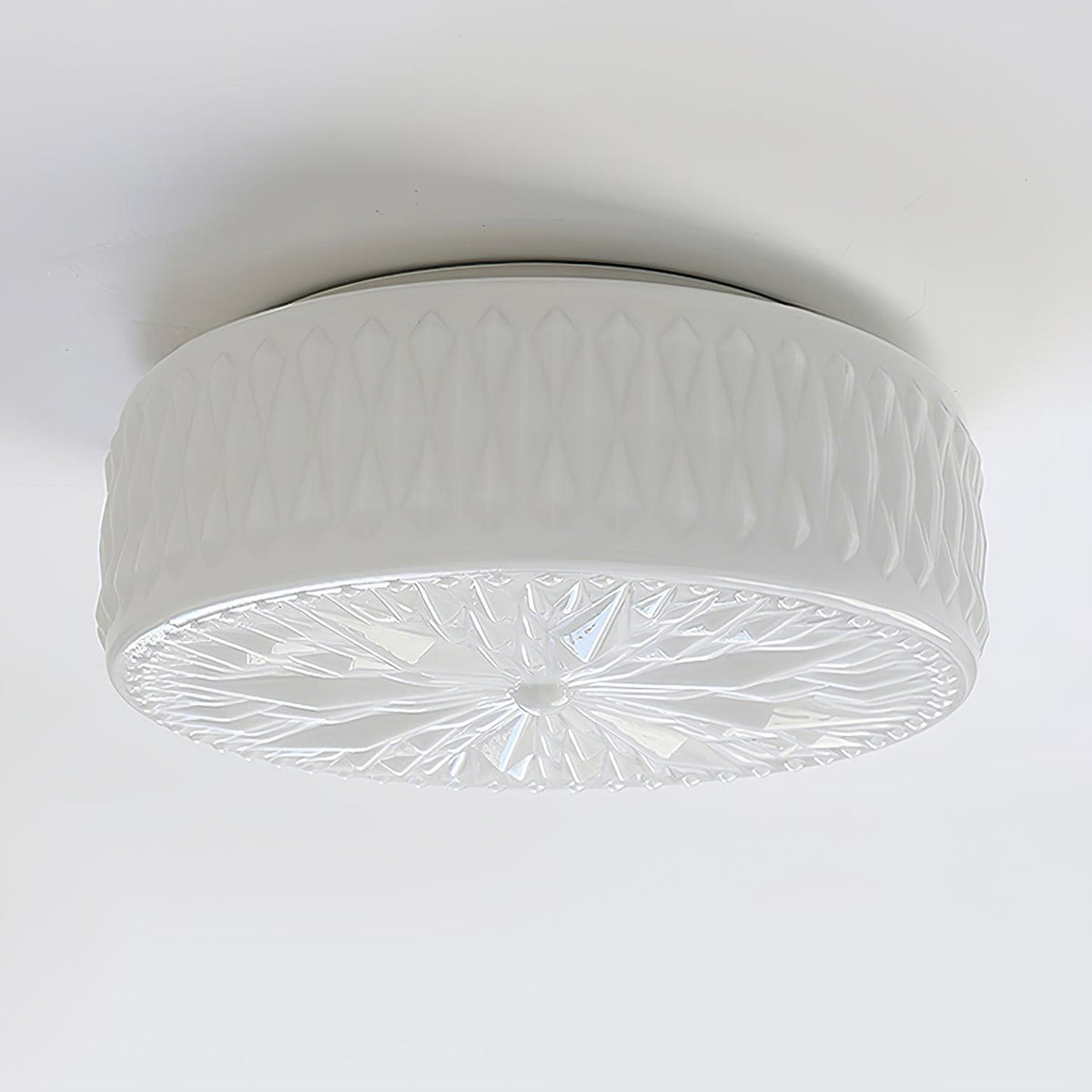 Keystone Chrome LED Ceiling Light
