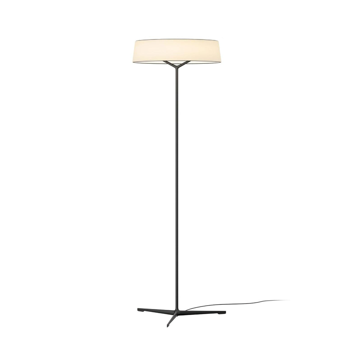 Dama Floor Lamp ∅ 17.7″ x H 55.1″ / Dia 45cm x H 140cm / Black & White / Warm Light / US Plug Floor lamp