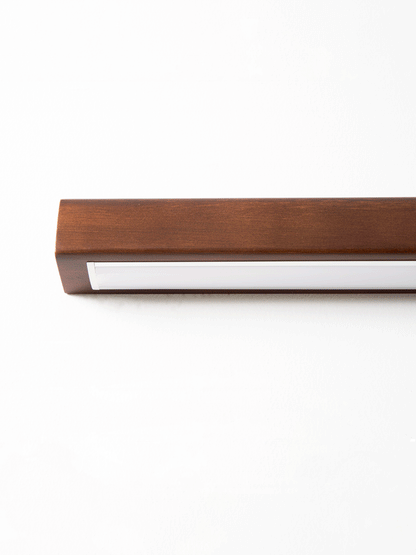 Lathen Wood Walnut LED Wall Light