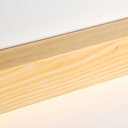 Lathen Wood Walnut LED Wall Light