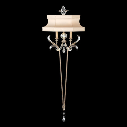 Linear Beveled Curve Wall Sconce