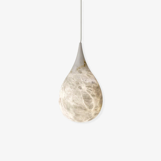 Lodessa White Marble LED Pendant