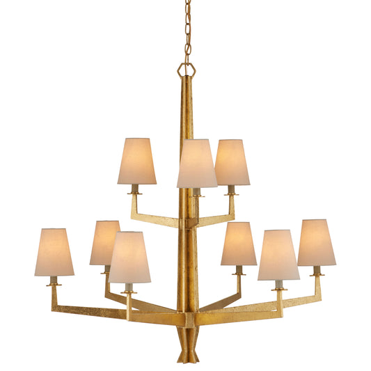 Lucerne Gilded Tier Chandelier