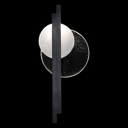 Lunar Cast Glass Linear Wall Sconce