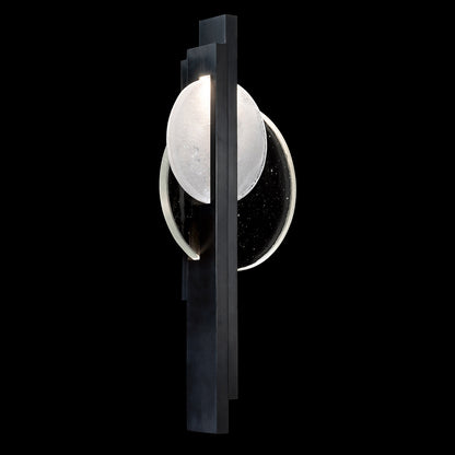 Lunar Cast Glass Linear Wall Sconce