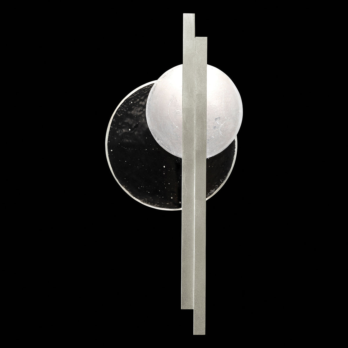 Lunar Cast Glass Linear Wall Sconce