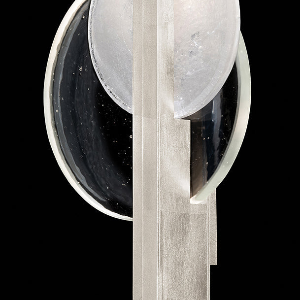 Lunar Cast Glass Linear Wall Sconce