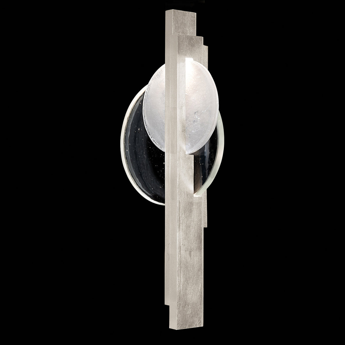 Lunar Cast Glass Linear Wall Sconce