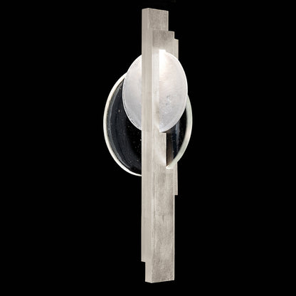 Lunar Cast Glass Linear Wall Sconce