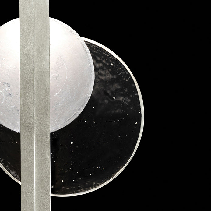 Lunar Cast Glass Linear Wall Sconce