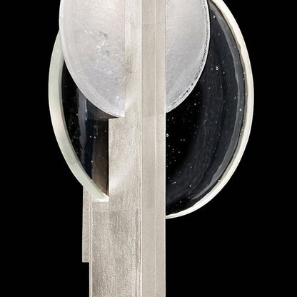 Lunar Cast Glass Linear Wall Sconce
