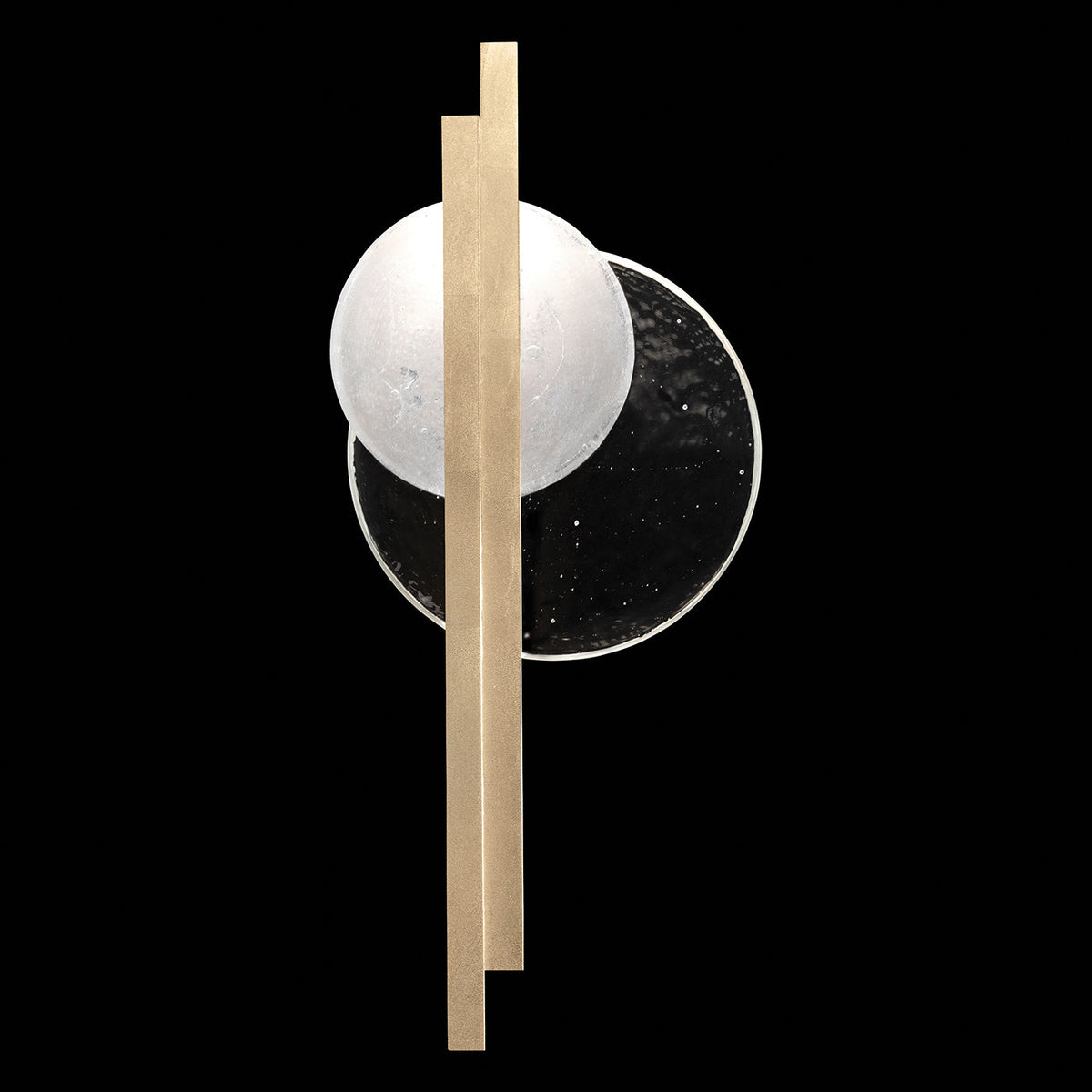 Lunar Cast Glass Linear Wall Sconce