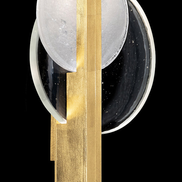 Lunar Cast Glass Linear Wall Sconce