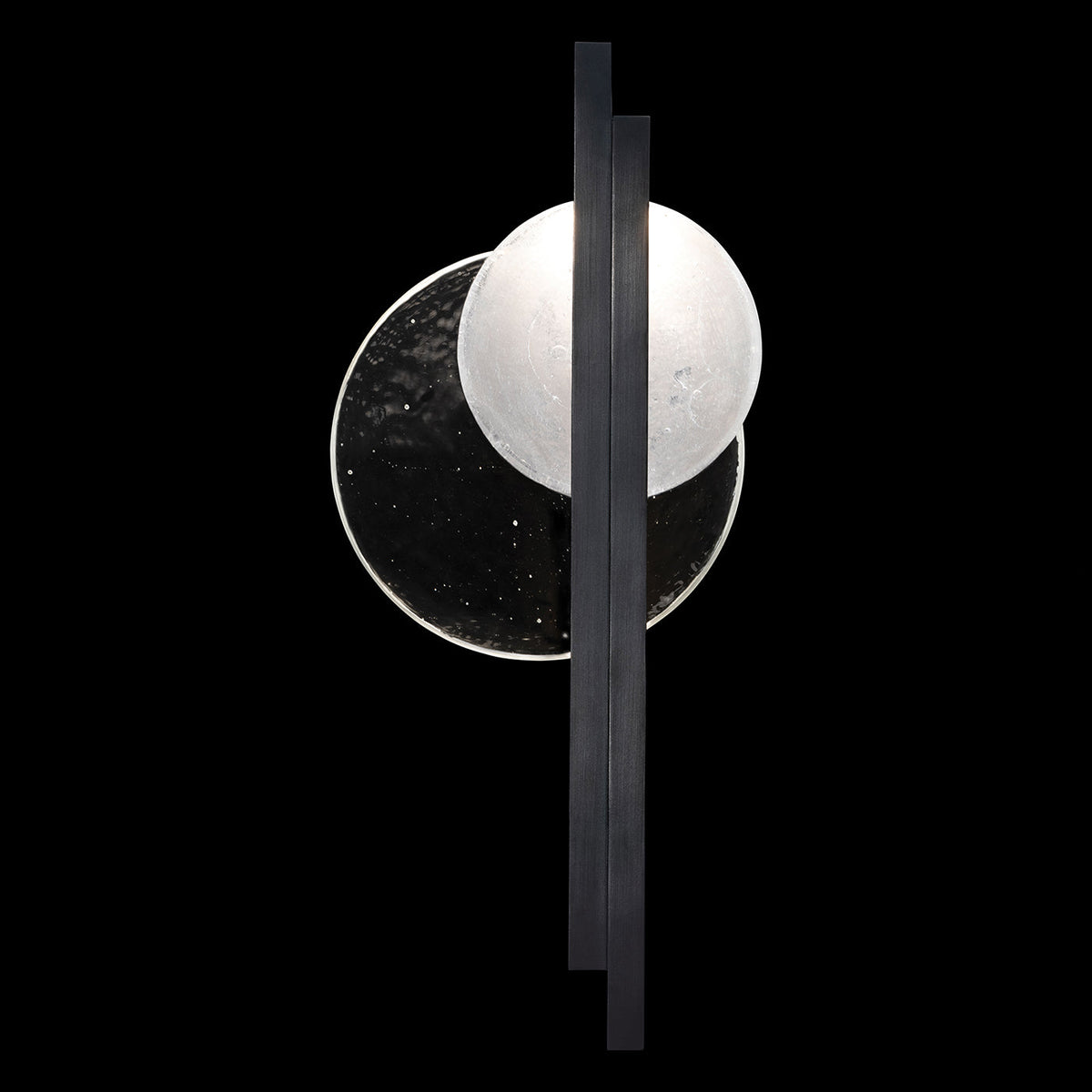 Lunar Cast Glass Linear Wall Sconce