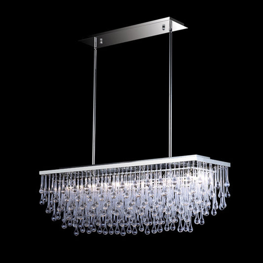 Lustreline Polished Nickel Chandelier