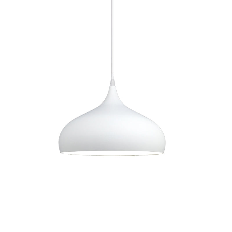 Macaron Modern Aluminium Pendant Light / Pink / 24cm