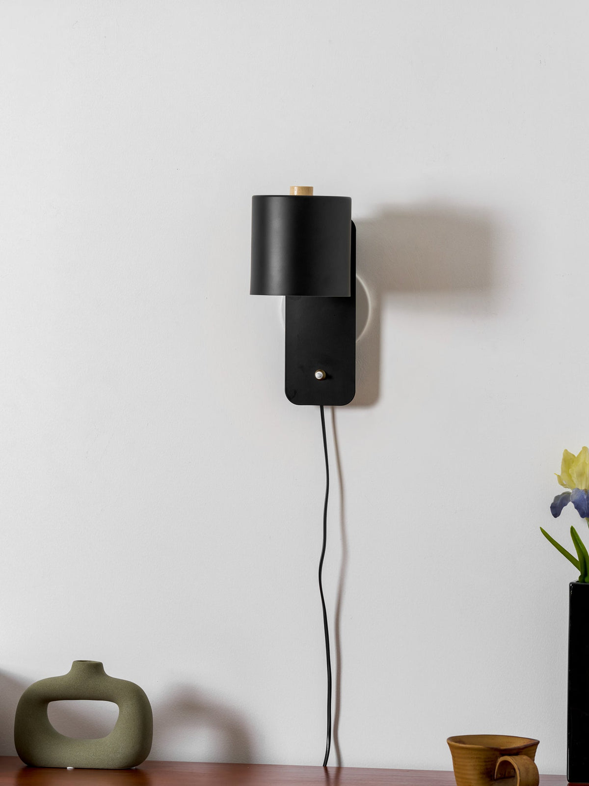 Macaron Swivel Plug-In Wall Lamp