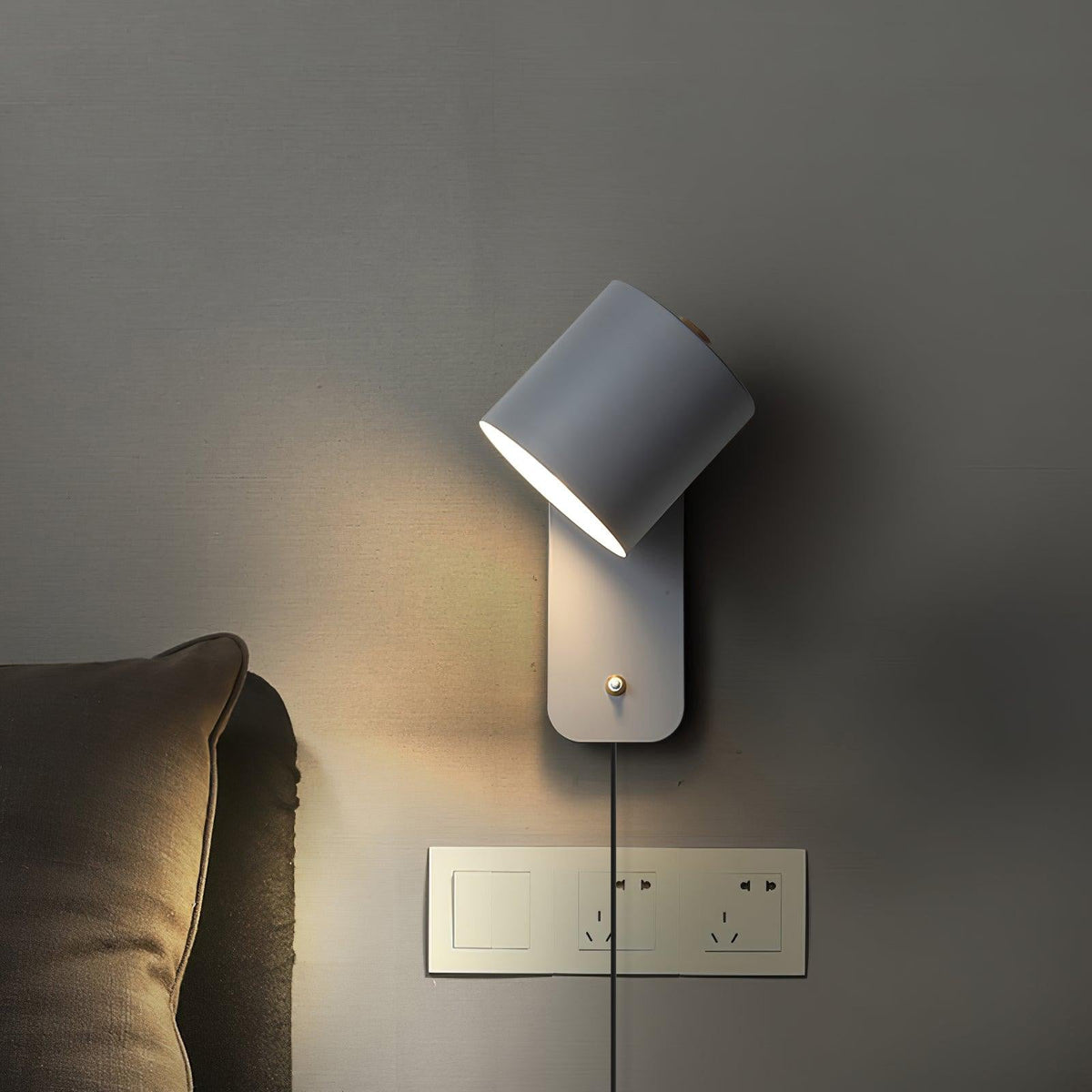 Macaron Swivel Plug-In Wall Lamp
