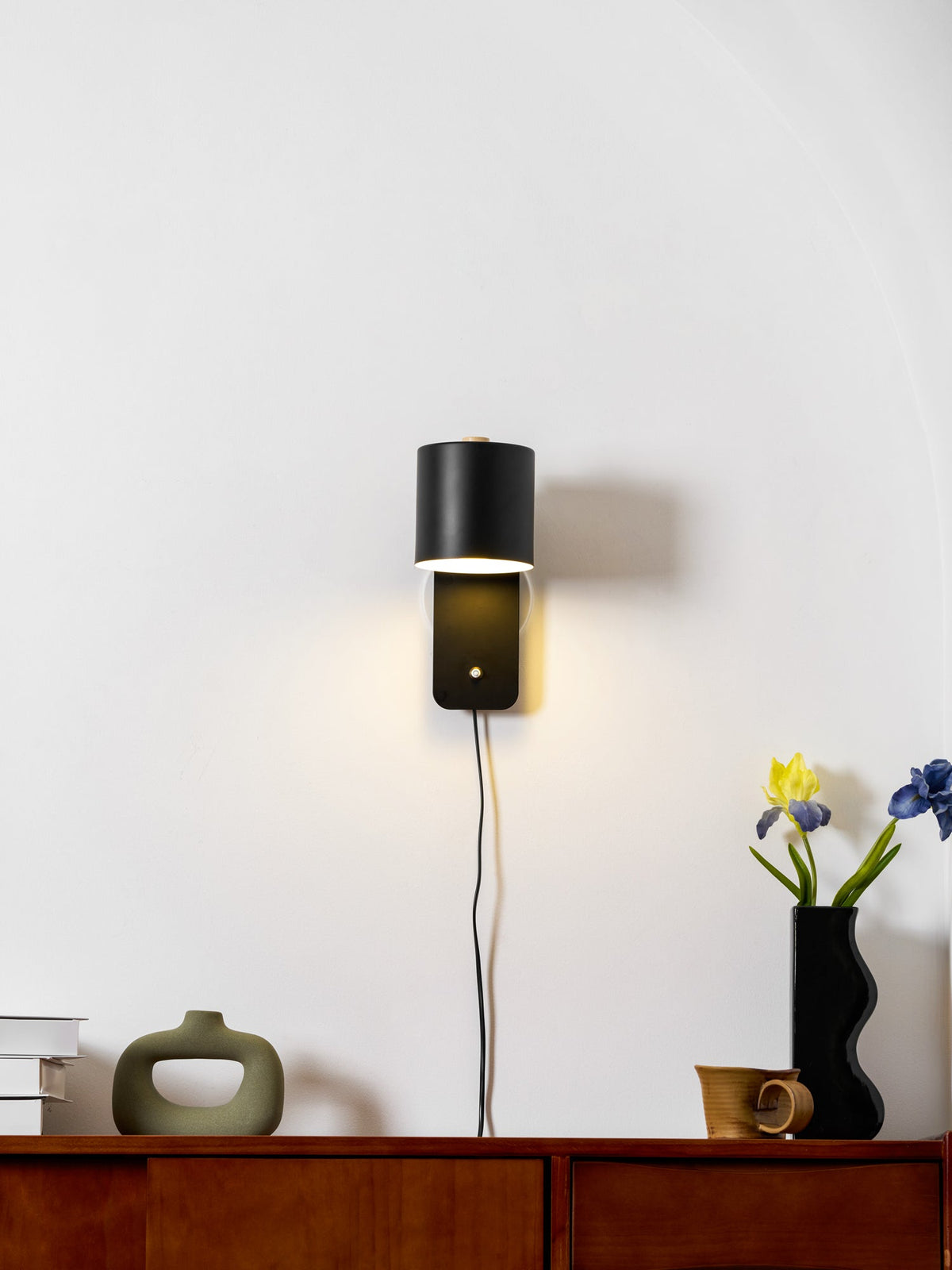 Macaron Swivel Plug-In Wall Lamp