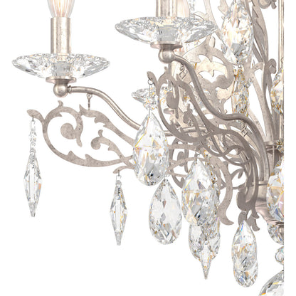 Masquerade Branch Heirloom Gold Crystal Ceiling Light