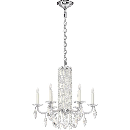 Metal Disc Crystal Cascade Heritage Chandelier