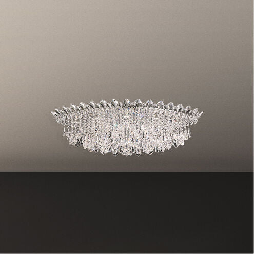 Mineral Strand Clear Heritage Crystal Flush Mount