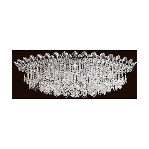 Mineral Strand Clear Heritage Crystal Flush Mount