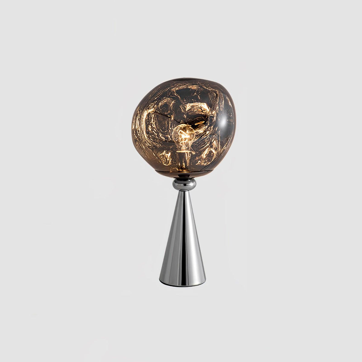 Mirrormelt Sculptural Table Lamp