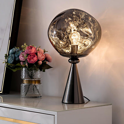 Mirrormelt Sculptural Table Lamp