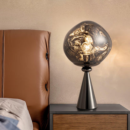Mirrormelt Sculptural Table Lamp