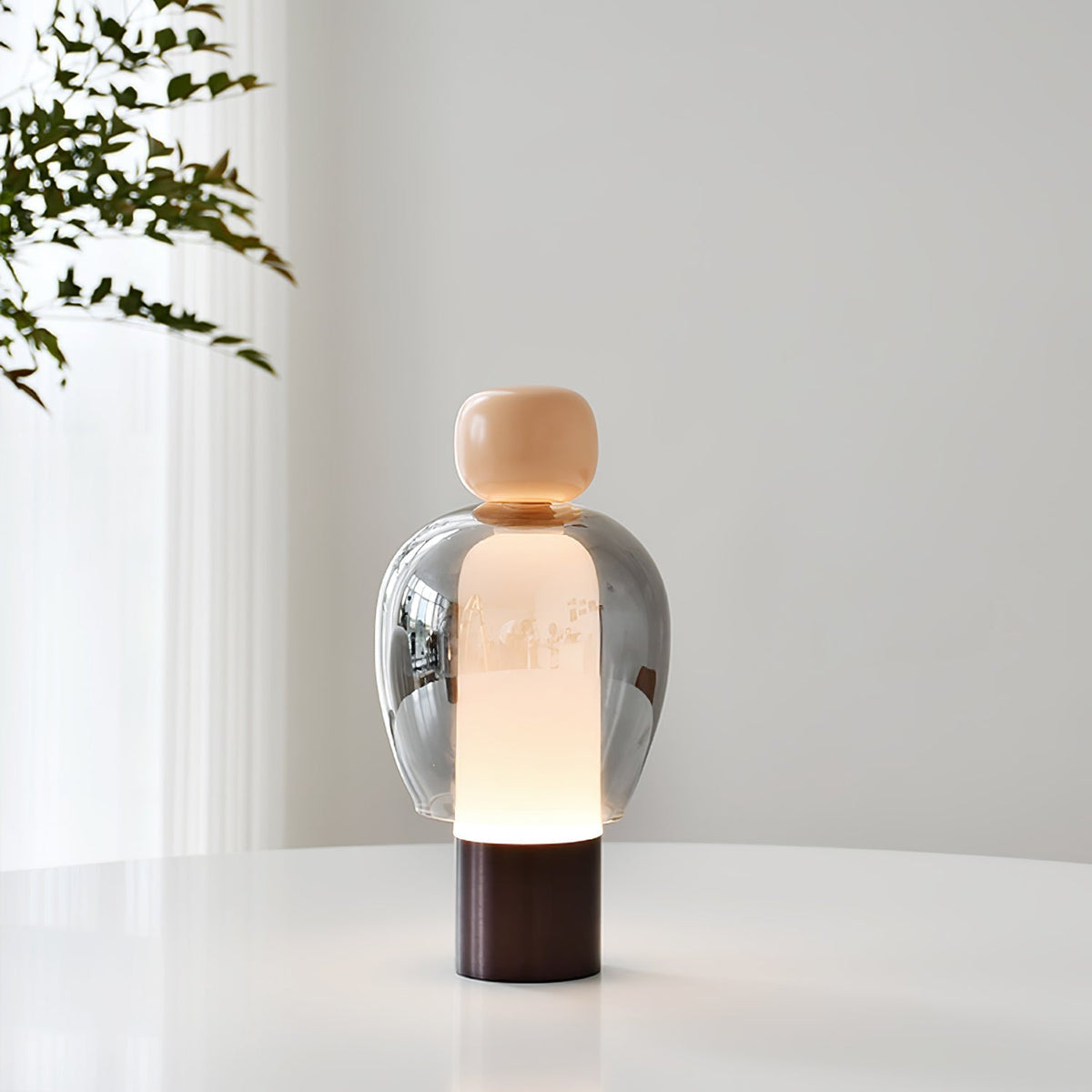 Mirthglass Multi-Color Rechargeable Table Lamp