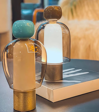 Mirthglass Multi-Color Rechargeable Table Lamp