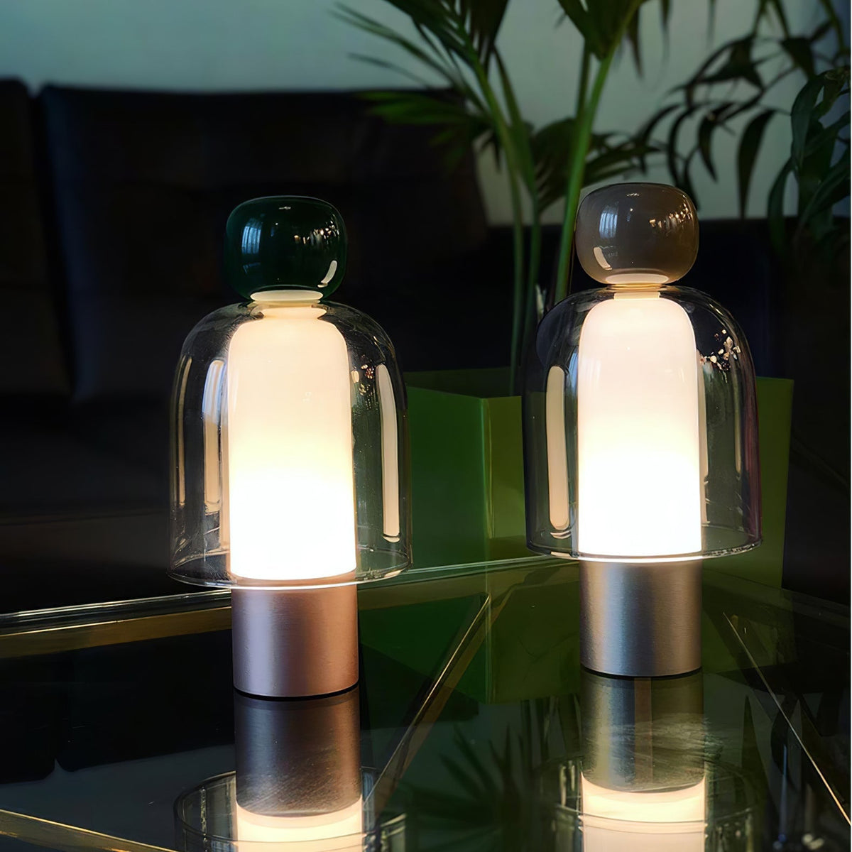 Mirthglass Multi-Color Rechargeable Table Lamp