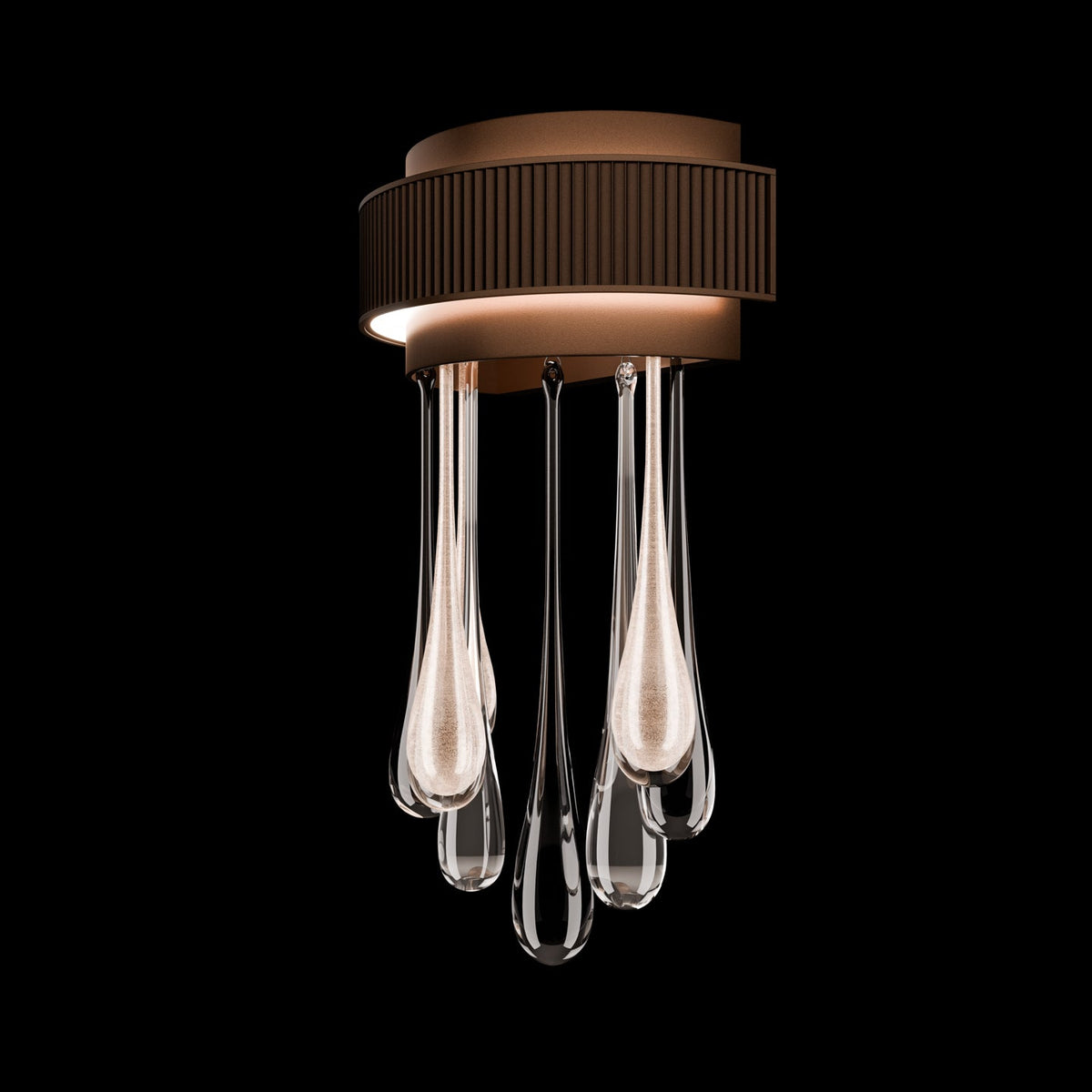 Mistdrop Silver Gold Copper LED Wall Sconce