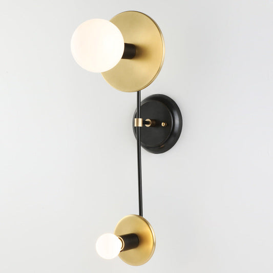 Modern Copper Bedside Wall Light / Gold