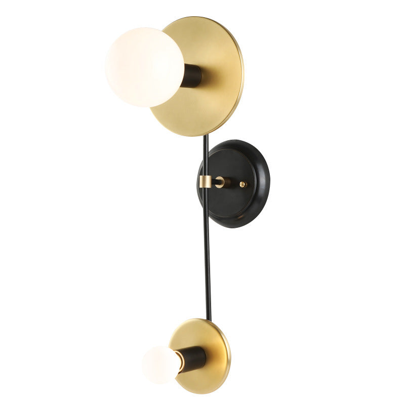 Modern Copper Bedside Wall Light