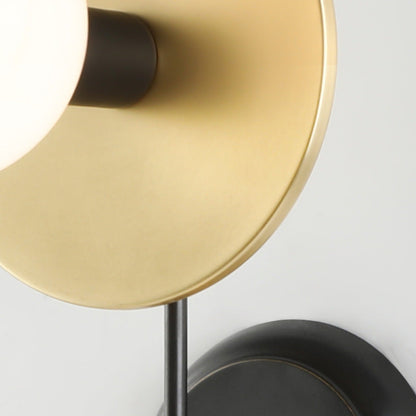 Modern Copper Bedside Wall Light