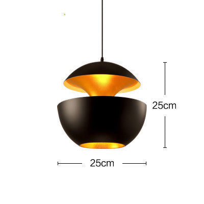 Modern Single Head Aluminium Pendant Light