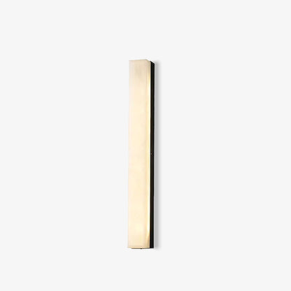 Monolith Brass Alabaster Wall Light
