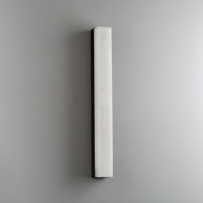 Monolith Brass Alabaster Wall Light