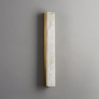 Monolith Brass Alabaster Wall Light