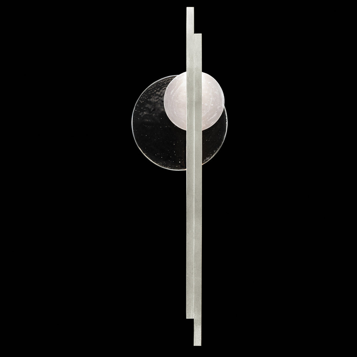 Moonphase Glass Linear Wall Sconce
