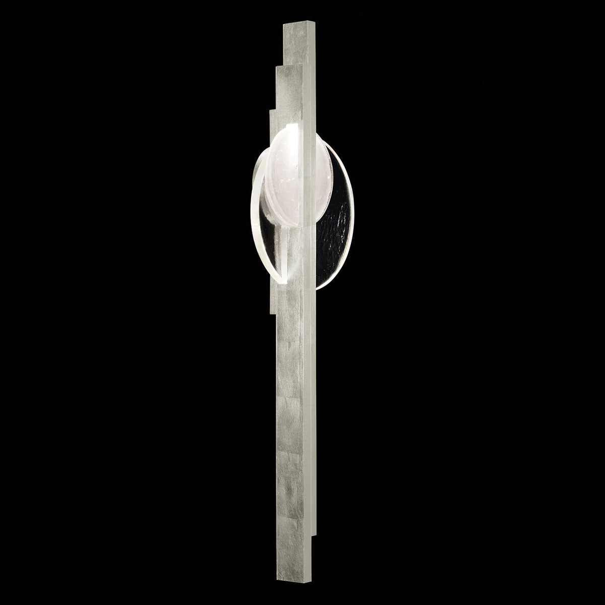 Moonphase Glass Linear Wall Sconce