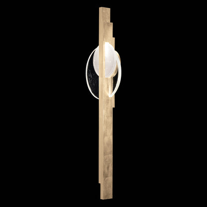 Moonphase Glass Linear Wall Sconce